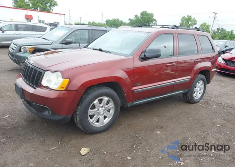 2008 Jeep Grand Cherokee Laredo z USA, uszkodzony, nr VIN 1J8GR48K08C153045